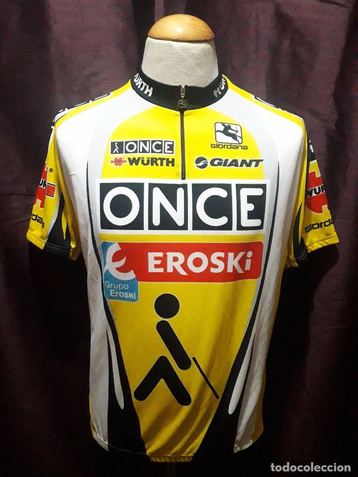 Maillot maglia ciclismo once eroski giordana gi - Venduto in vendita  diretta - 103466151