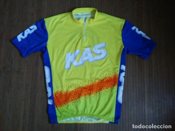 maillot de ciclismo kas años 90 - Compra venta todocoleccion