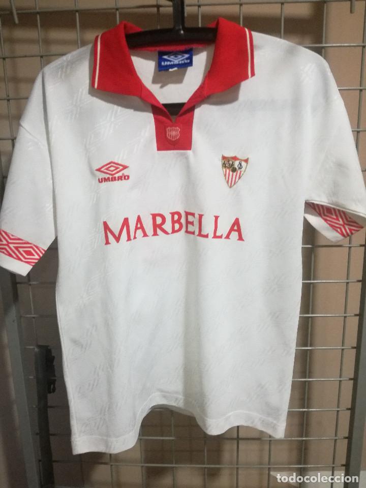 Camiseta Sevilla FC antigua vintage, Marbella de segunda mano por