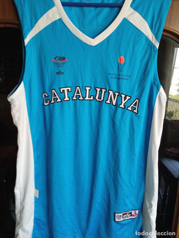federacion catalunya l basquet camiseta basket - Comprar en todocoleccion - 219180973