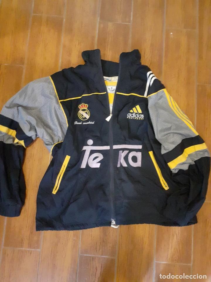 Presunción Hija extremidades chaqueta del chandal original del real madrid d - Buy Other sport T-Shirts  on todocoleccion