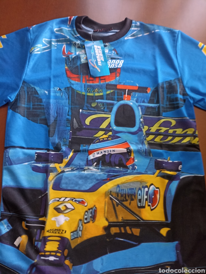 fernando alonso motor camiseta shirt f1 renault - Buy Other sport T-Shirts  on todocoleccion