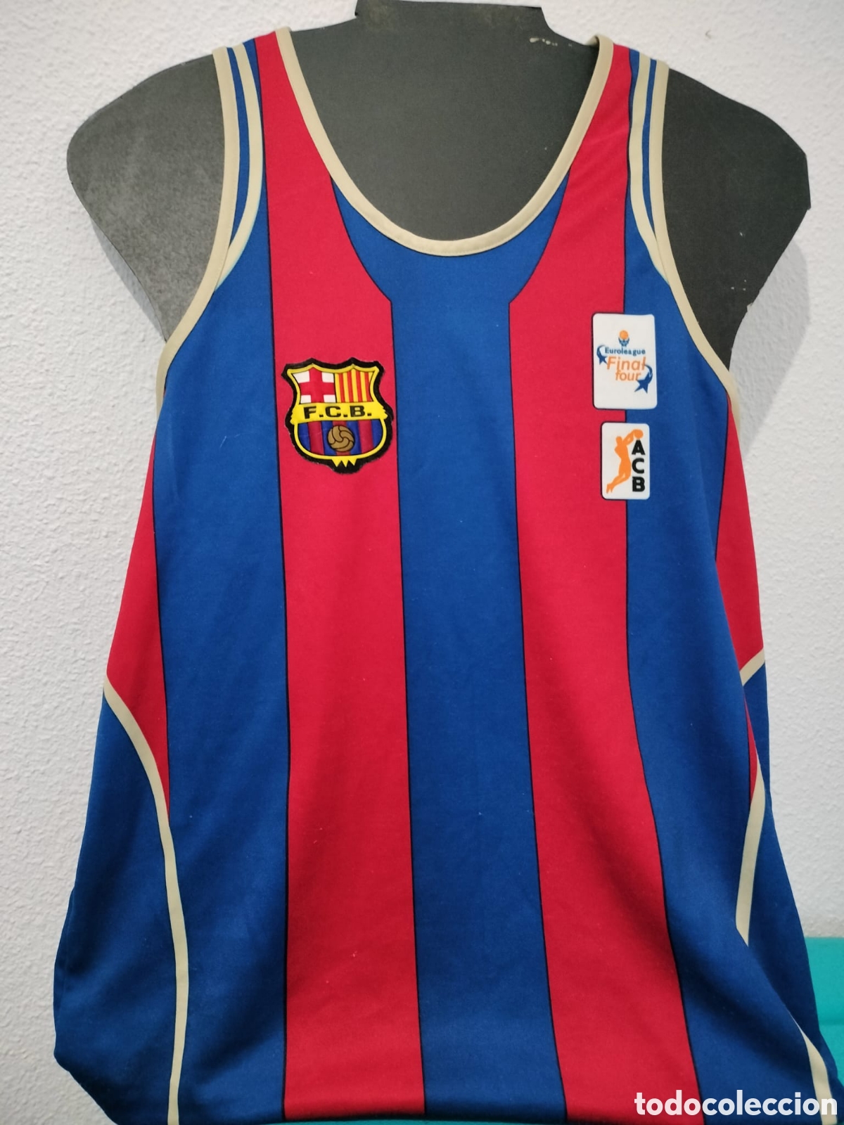 camiseta fc barcelona baloncesto - Compra venta en todocoleccion