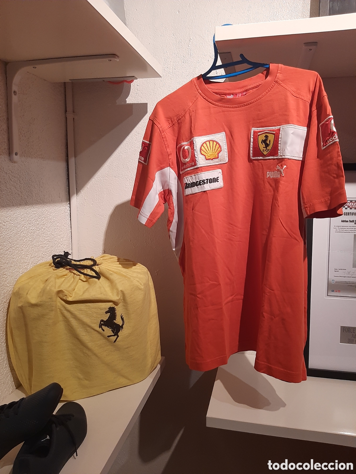 camiseta oficial ferrari f1 team puma - Compra venta en todocoleccion