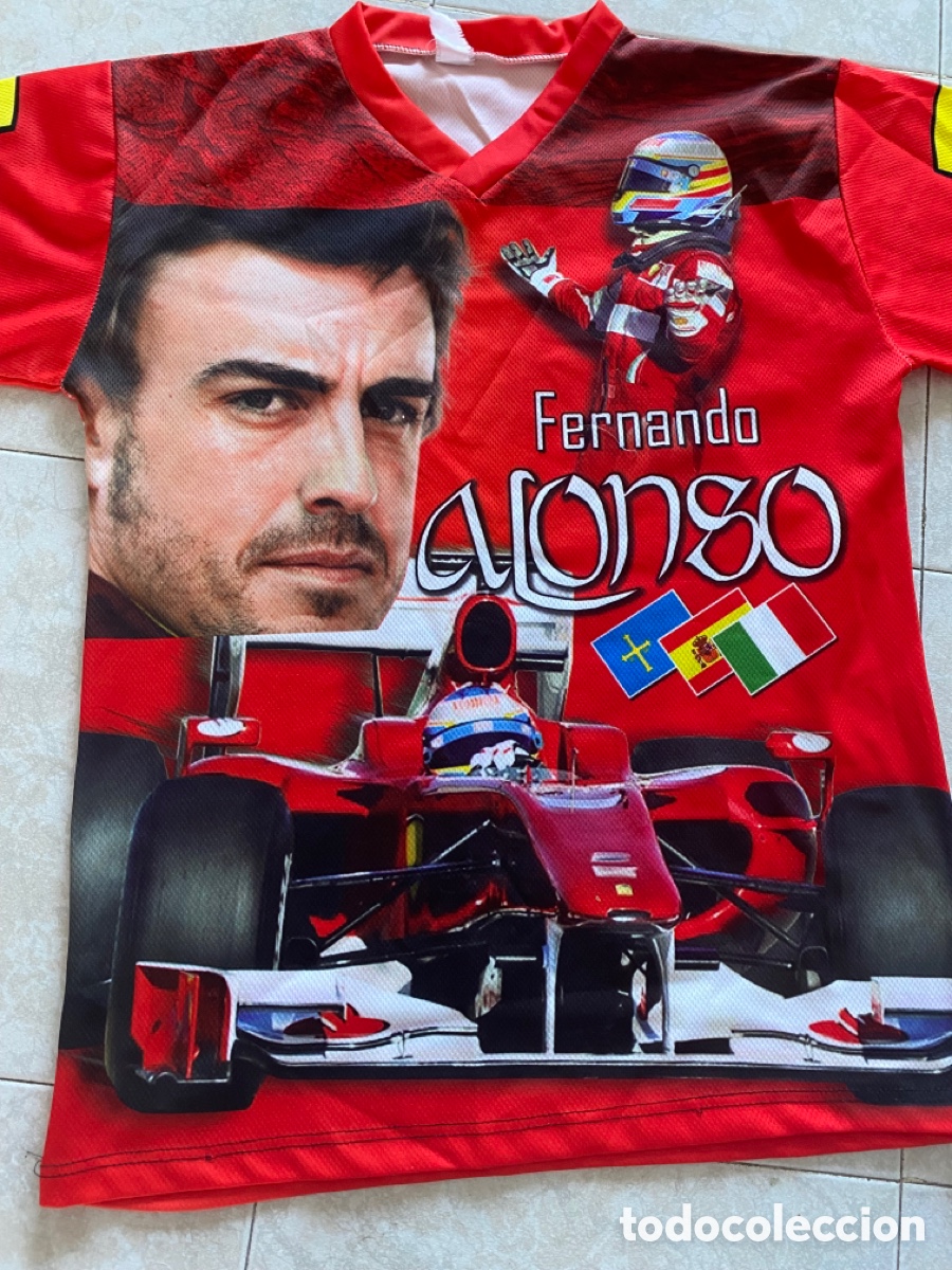 Fernando Alonso F1 Camisetas, Fernando Alonso Formula 1 Ropa