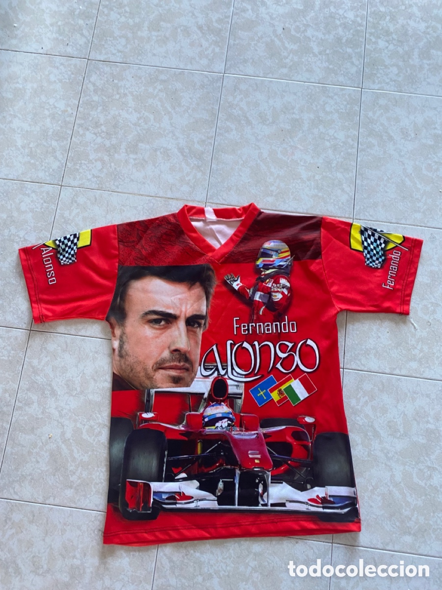 Fernando Alonso F1 Camisetas, Fernando Alonso Formula 1 Ropa