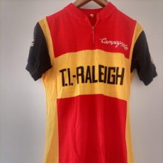 Coleccionismo deportivo: MAILLOT VINTAGE LANA CICLISMO TI RALEIGH 1976. CYCLING JERSEY WOOL. JAN RAAS, KUIPER, PETER POST