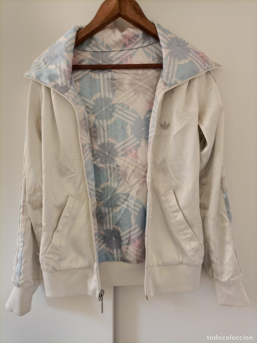 Coleccionismo deportivo: Cazadora reversible Adidas - Foto 2