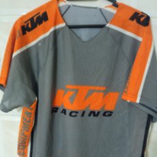 Coleccionismo deportivo: KTM RACING MOTOCROSS SHIRT MATCH WORN ENDURO MOTOR MOTOS L 62 CTMS