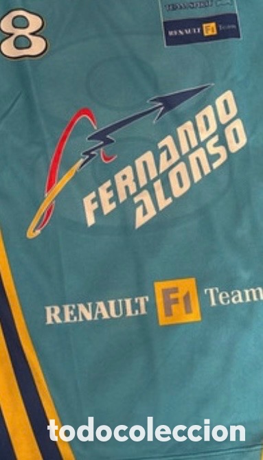 Sports collectibles: Camiseta Renault Fernando Alonso 8