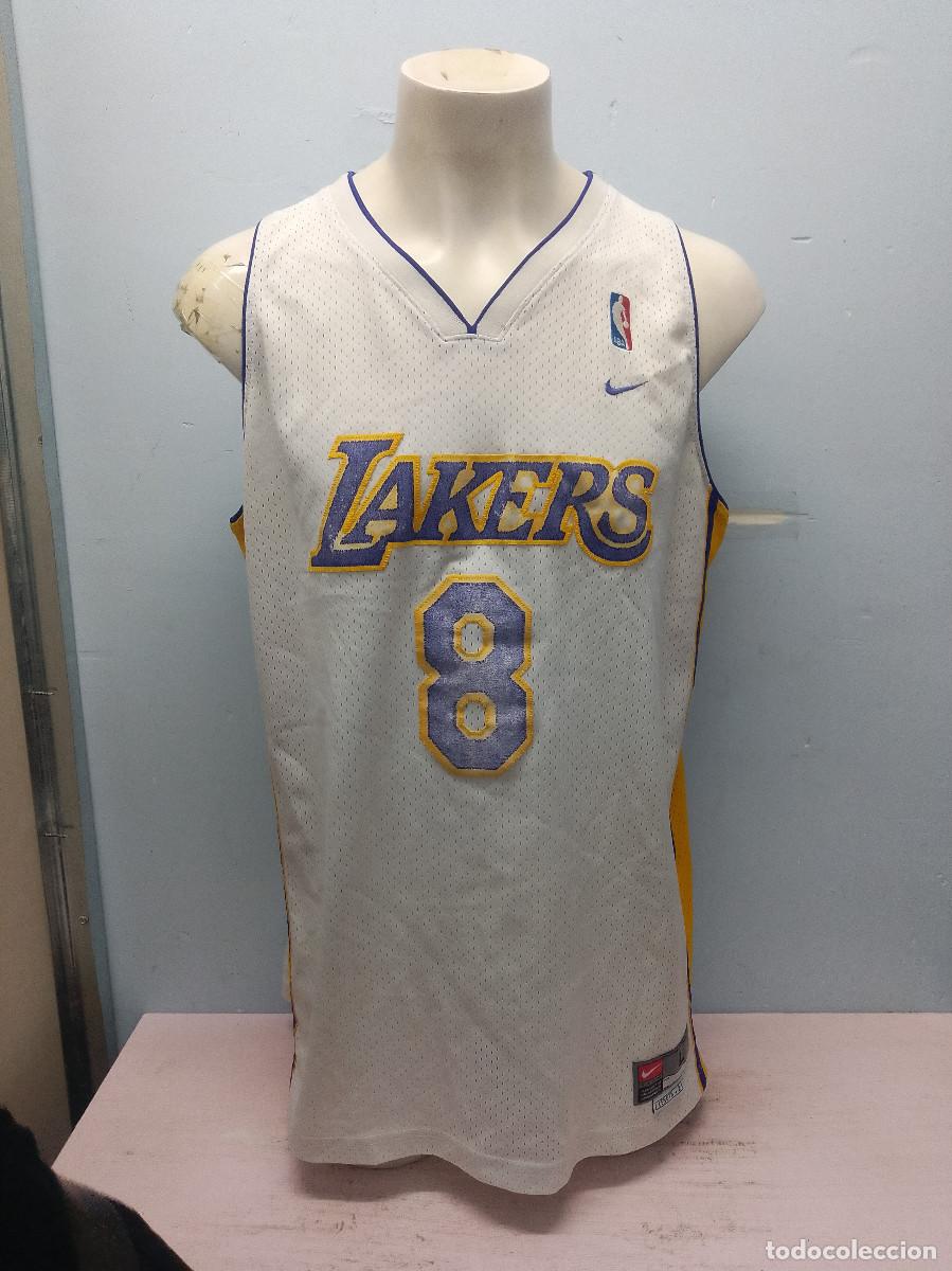 Coleccionismo deportivo: Lakers NBA basketball basket basquet shirt camiseta L 62x85cts Tara dorsal
