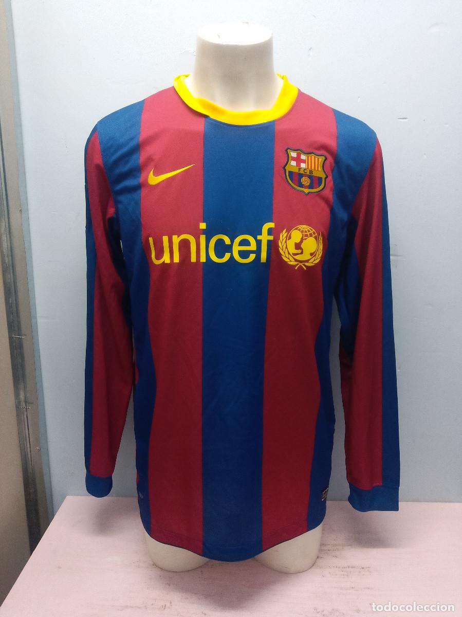 Coleccionismo deportivo: FC barcelona camiseta futbol (dorsal fans Messi) football shirt 2012 L 56cts