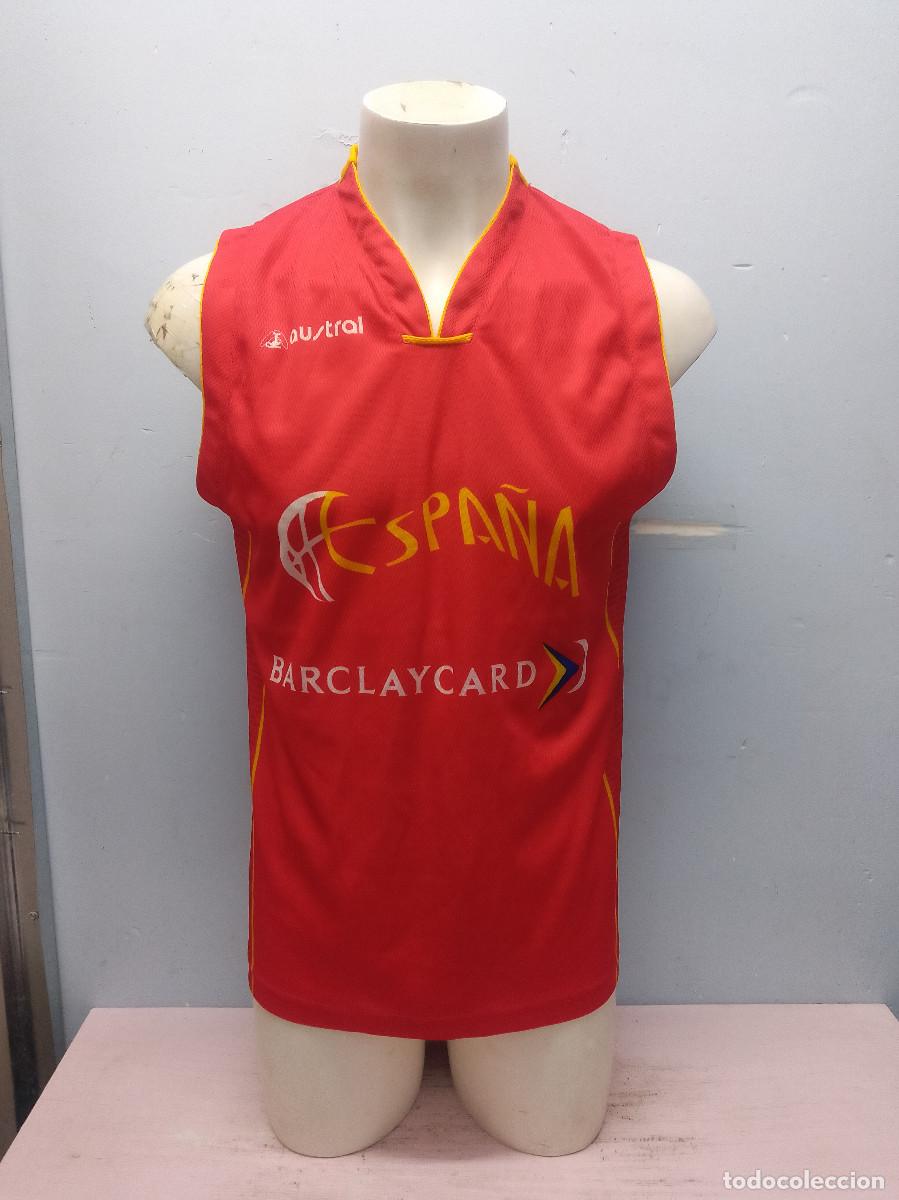 Coleccionismo deportivo: Espa&ntilde;a seleccion basketball basket shirt camiseta S 57cts