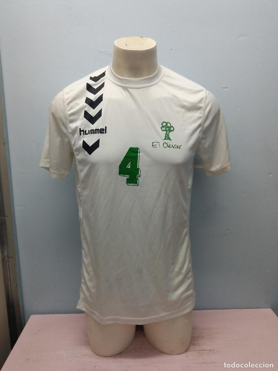Coleccionismo deportivo: El Olivar Zaragoza camiseta balonmano futbol secciones deportivas M 56cts