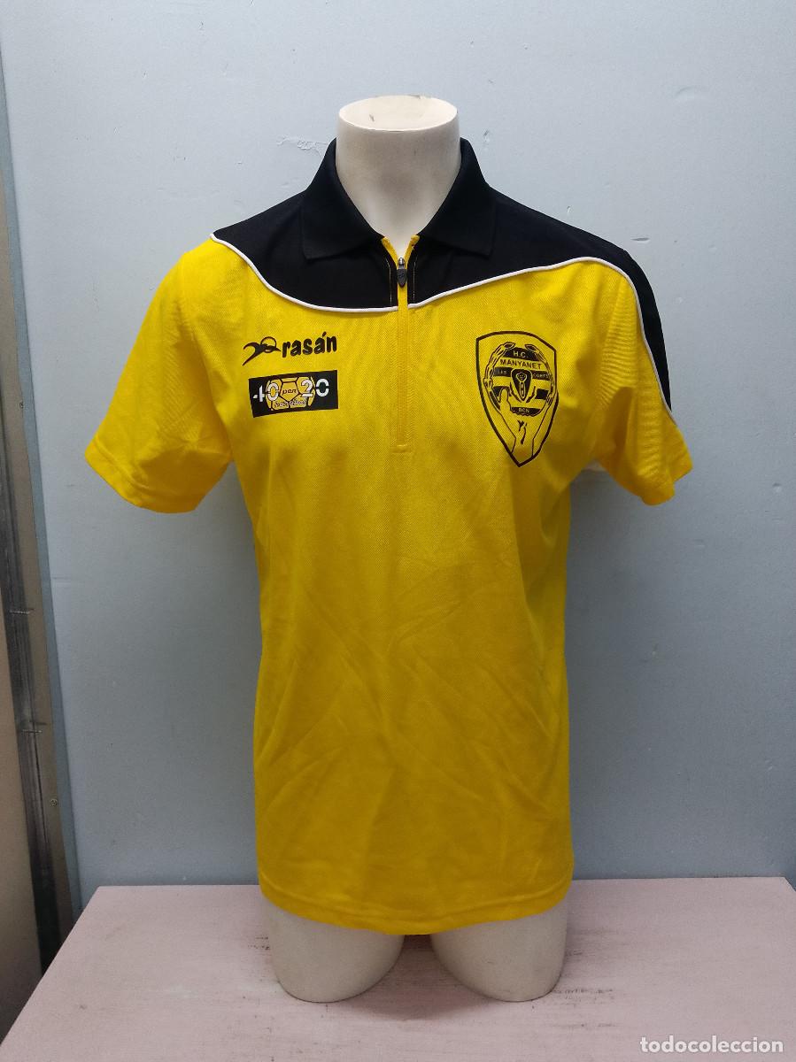 Coleccionismo deportivo: HC Manyanet Barcelona camiseta balonmano handbol handball L 59cts