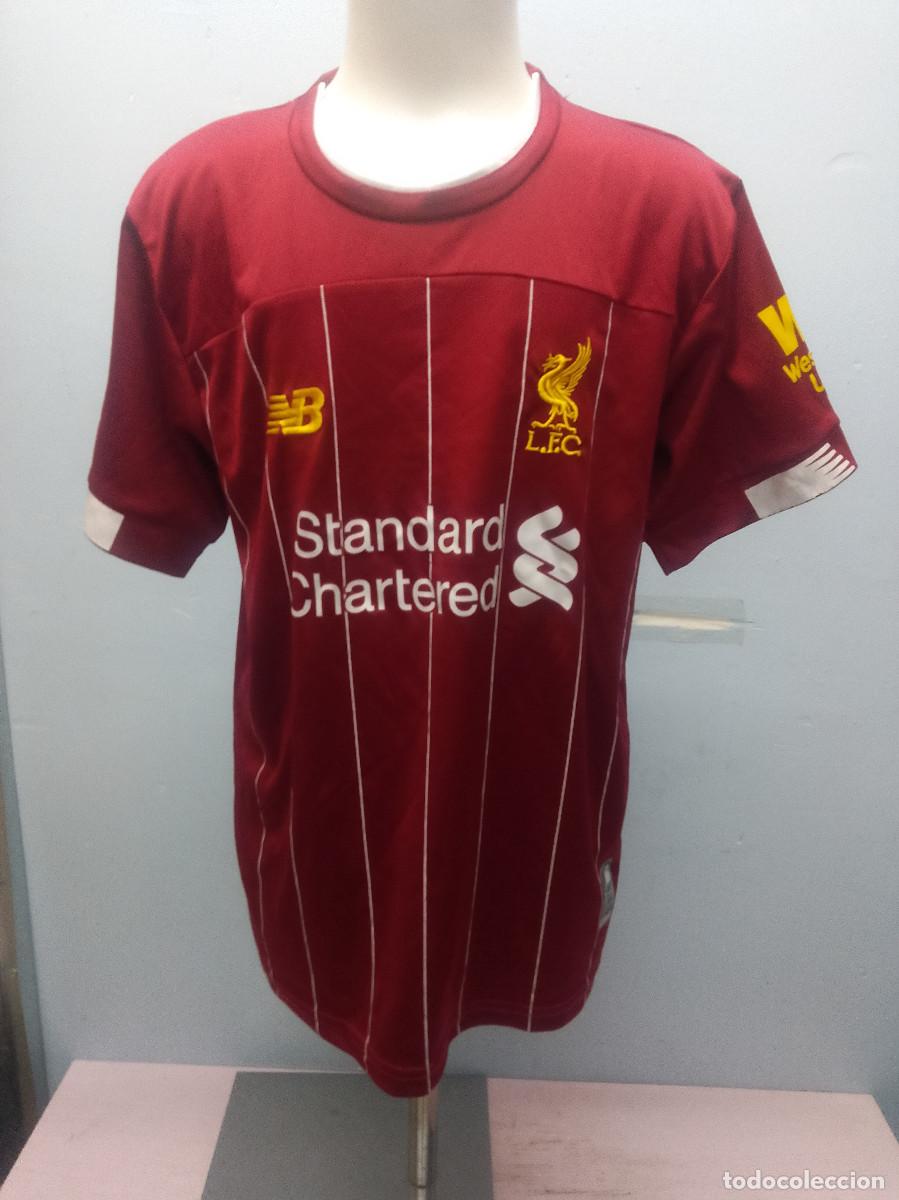 Coleccionismo deportivo: Liverpool fc camiseta futbol football shirt xxs 46cts