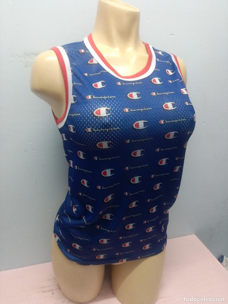 Coleccionismo deportivo: Champion Shirt sexy chica mujer girl woman basketball running fitness camiseta M 45cts