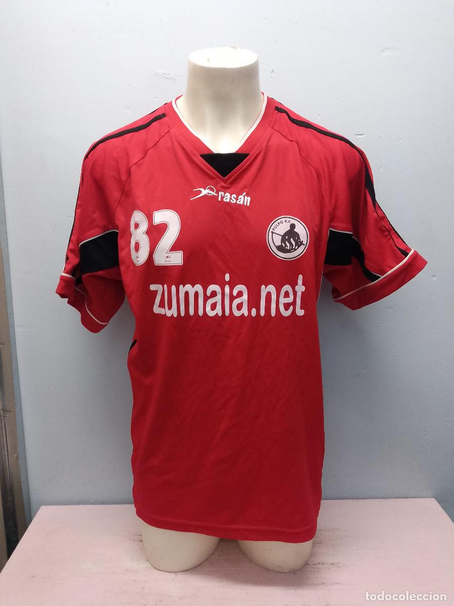 Coleccionismo deportivo: Pulpo KE Zumaia Guipuzcoa Balonmano camiseta shirt handball xl