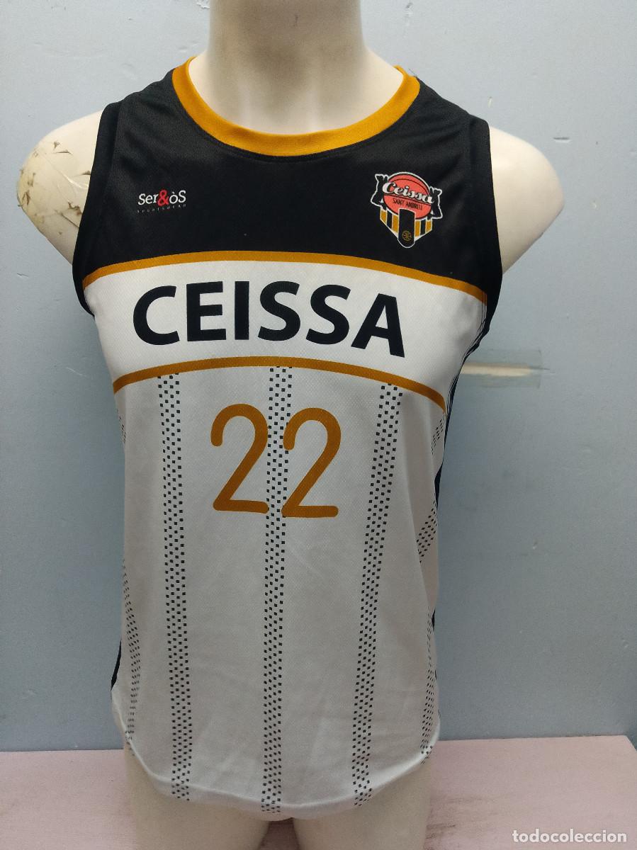 Coleccionismo deportivo: Sant Andreu basket catalunya barcelona camiseta shirt S