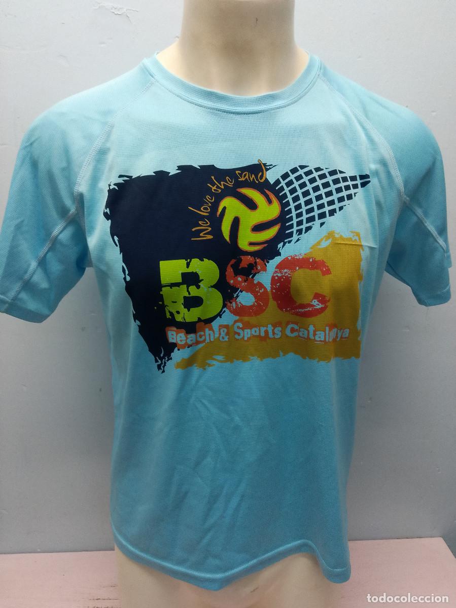 Coleccionismo deportivo: Beach Volley Barcelona camiseta shirt Playa Voleibol L 58cts