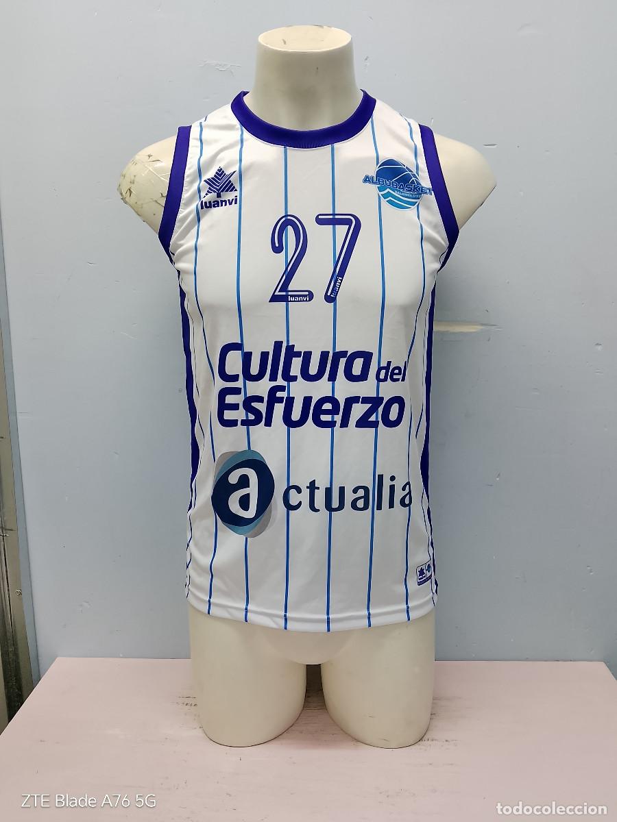 Coleccionismo deportivo: Albubasquet Alicante basket basquet camiseta shirt S 49cts
