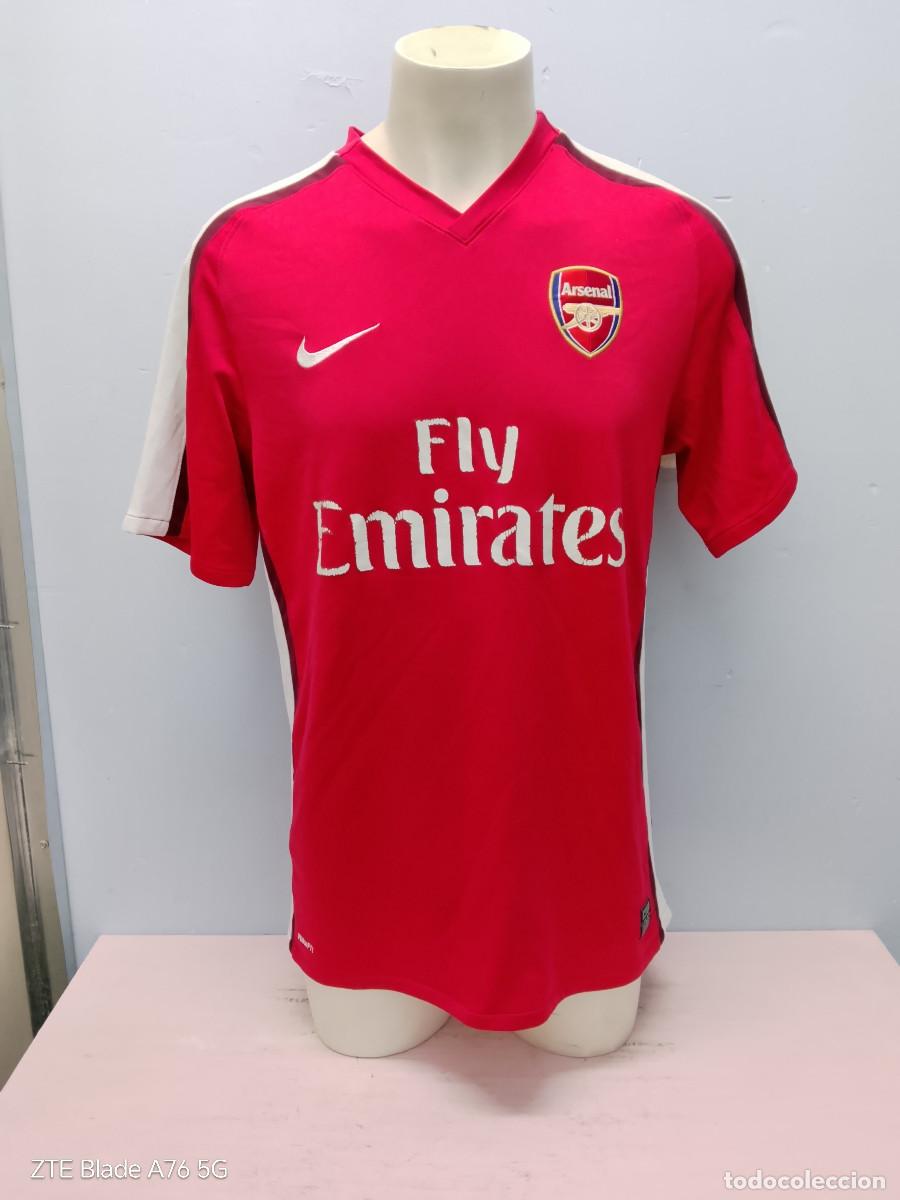 Coleccionismo deportivo: Arsenal fc camiseta futbol football shirt L 57cts