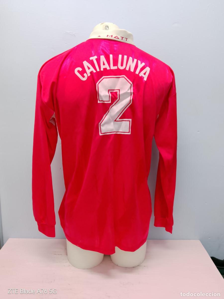 Coleccionismo deportivo: Catalunya vintage 1990 hockey patines camiseta shirt xl 64cts