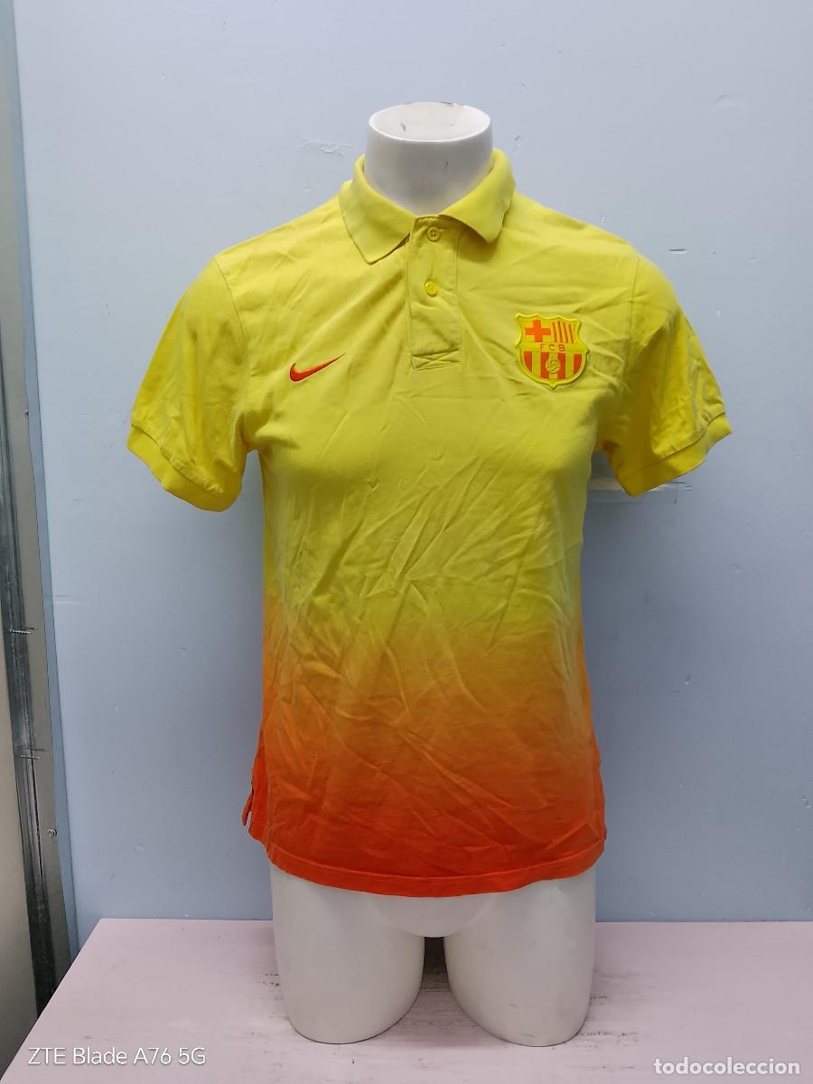 Coleccionismo deportivo: FC Barcelona jersey polo camiseta futbol football shirt summer edition M 53cts