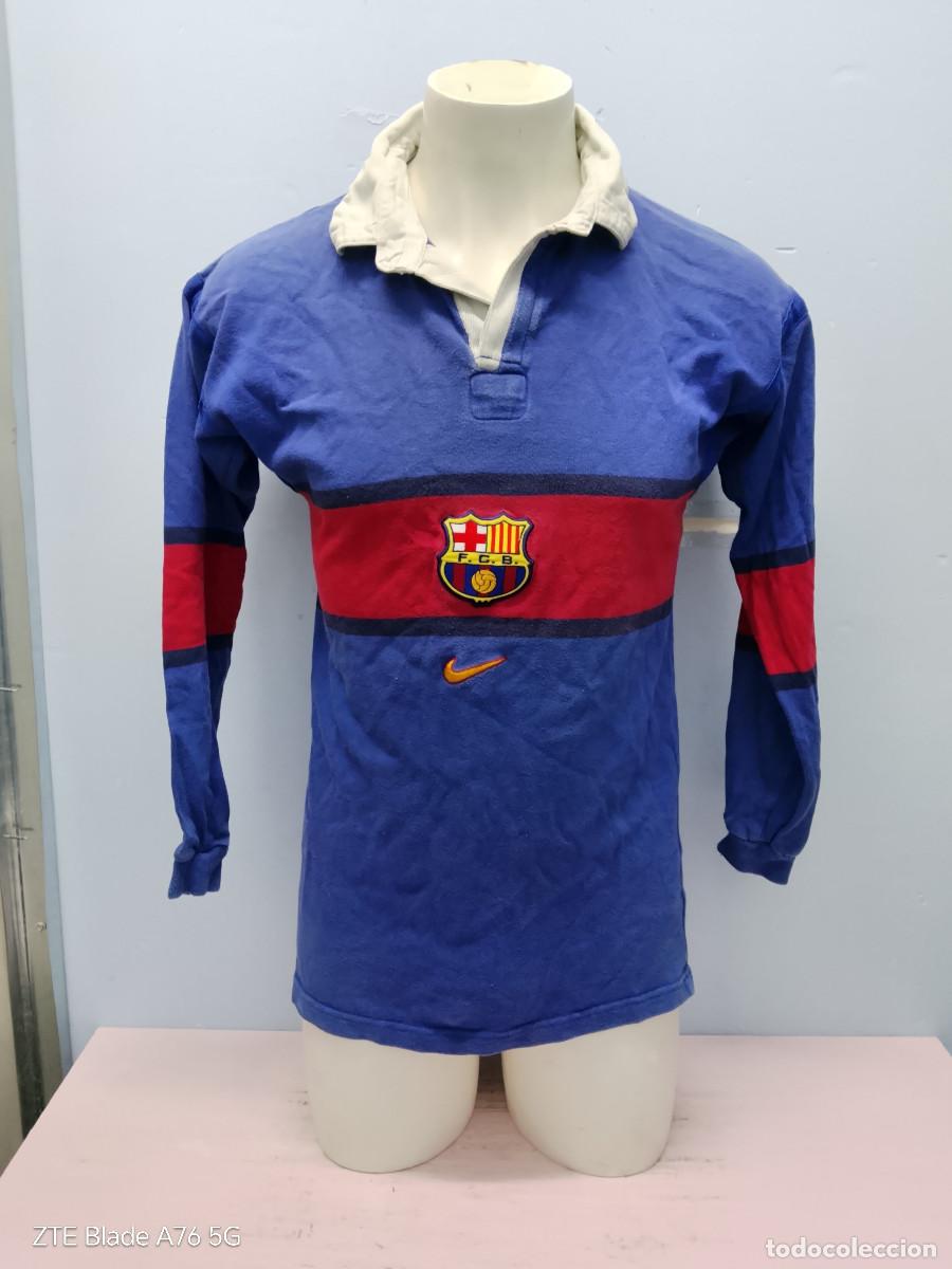 Coleccionismo deportivo: Rugby FC Barcelona polo edition special jersey for players S 55cts shirt camiseta