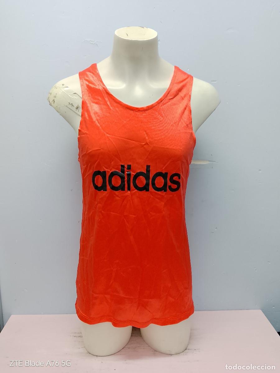 Coleccionismo deportivo: Adidas vintge peto training shirt camiseta futbol entrenamiento L