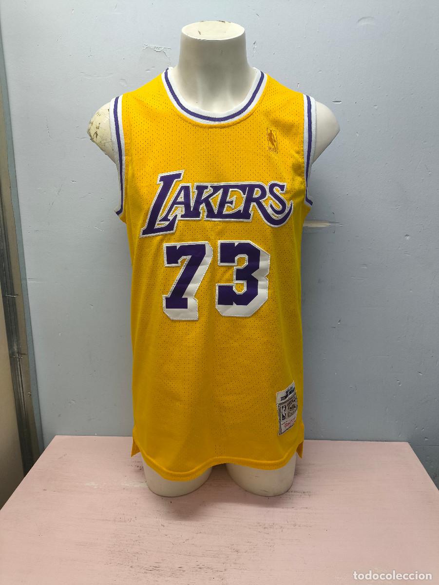 Coleccionismo deportivo: Rodman Lakers NBA camiseta shirt basketball basket basquet shirt 54x86cts