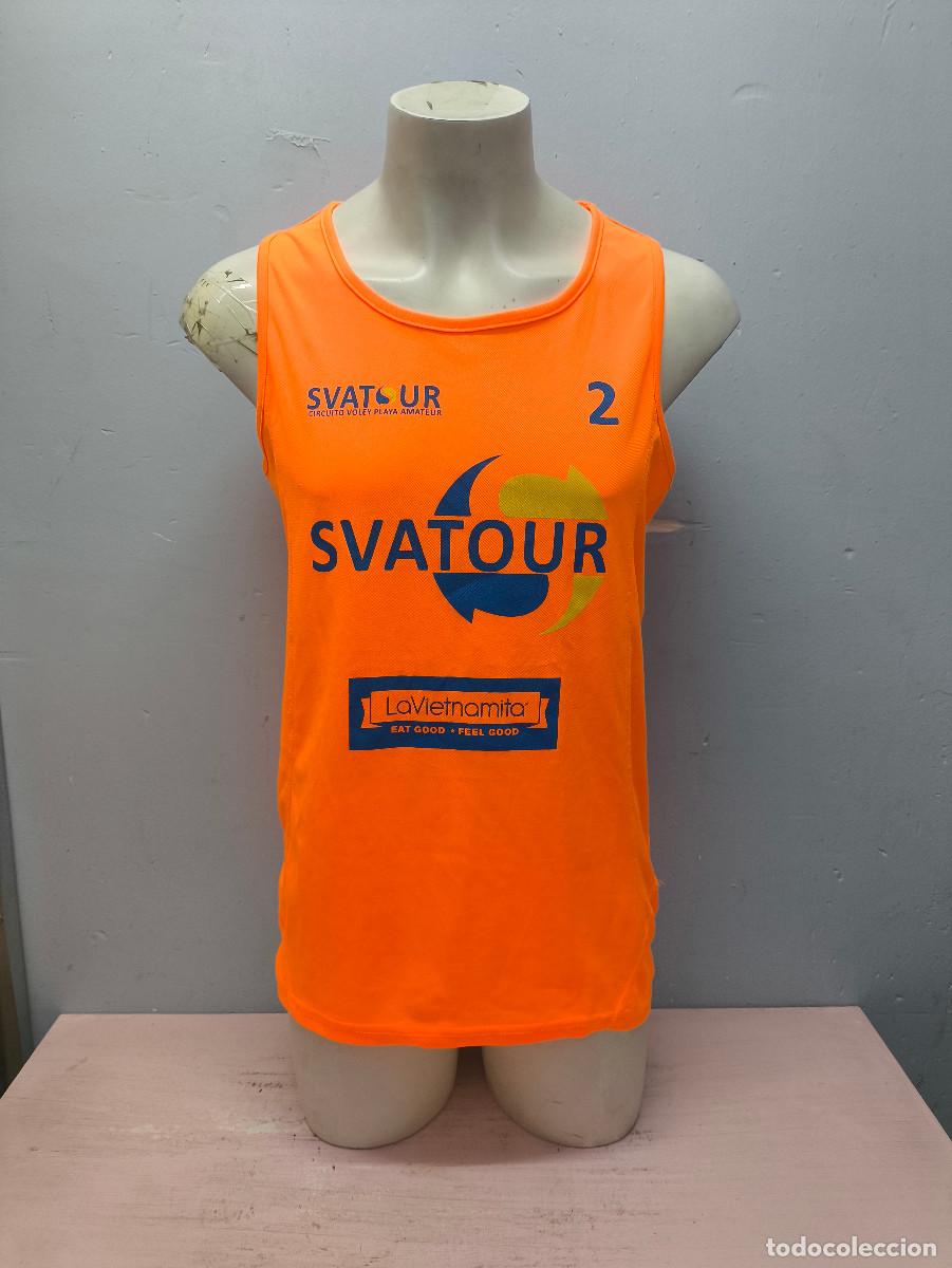 Coleccionismo deportivo: Circuito Voley Playa Svatour beach volei volleyball camiseta shirt xl 54cts