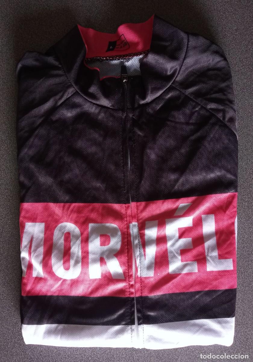 Coleccionismo deportivo: Maillot ciclismo Morv&eacute;lo