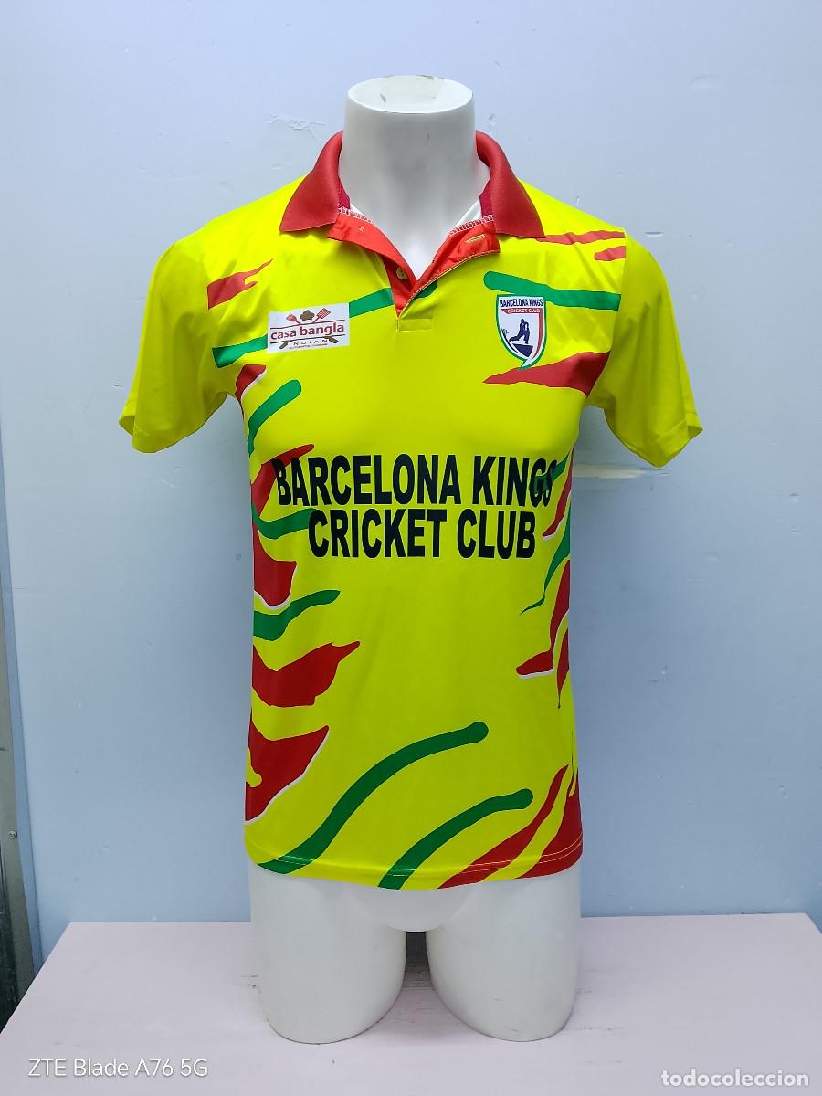 Coleccionismo deportivo: Barcelona Kings Cricket club camiseta shirt match worn S 50cts