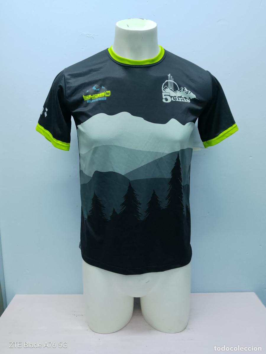 Coleccionismo deportivo: Girona Montseny running Breda 5 cims catalunya camiseta atletismo athletics S 49cts