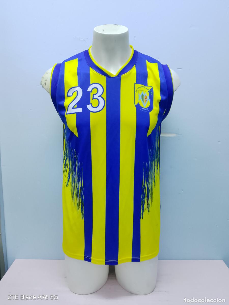 Coleccionismo deportivo: Club Esportiu Valldemia Maristes mataro Catalunya basquet camiseta basket M