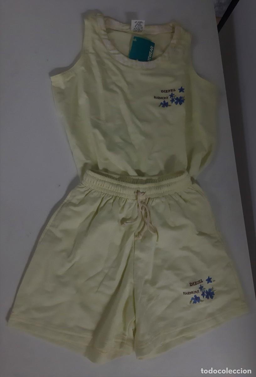 Coleccionismo deportivo: CONJUNTO CAMISETA TIRANTES Y PANTALON CORTO VINTAGE A&Ntilde;OS 80