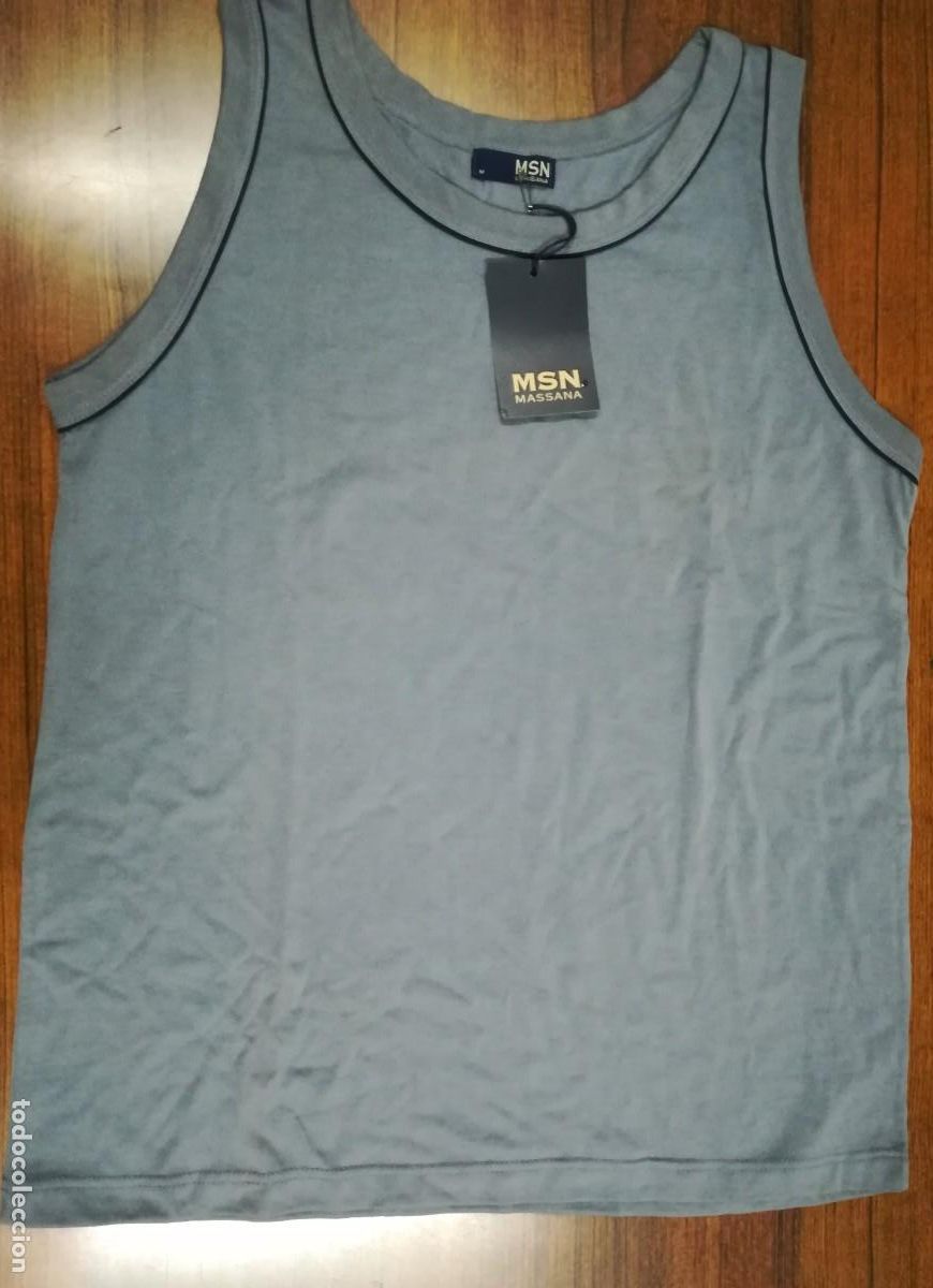 Coleccionismo deportivo: VINTAGE CAMISETA TIRANTES CHICO TALLA M