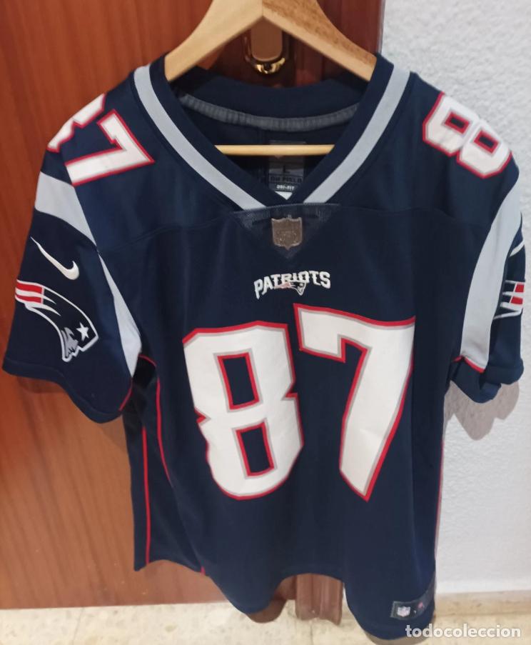 Coleccionismo deportivo: Camiseta Nike Gronkowski NFL #87