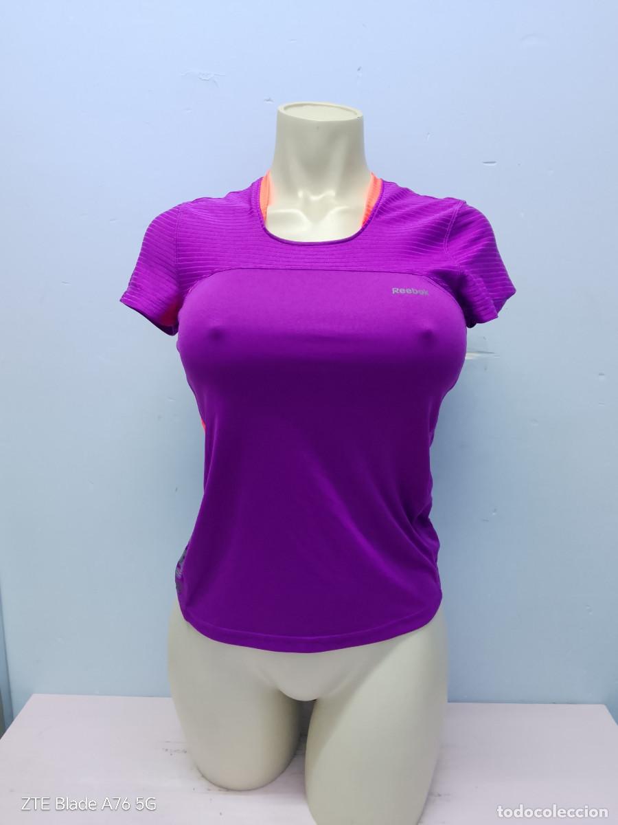 Coleccionismo deportivo: Reebok top shirt camiseta tenis padel fitness deporte sport girl woman chica s 44cts