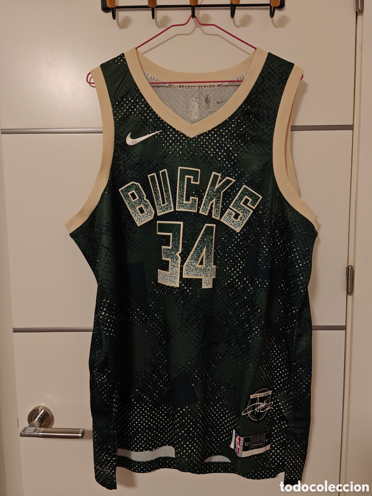 Sammelleidenschaft Sport: Camiseta Giannis Antetokounmpo Milwaukee Bucks Select Series