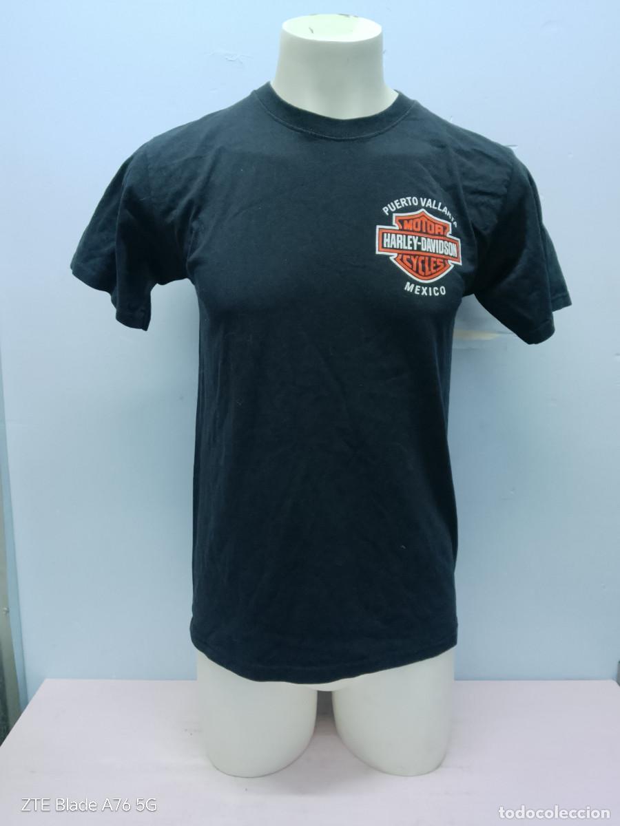 Coleccionismo deportivo: harley Davidson camiseta moto racing rock motard M 50cts