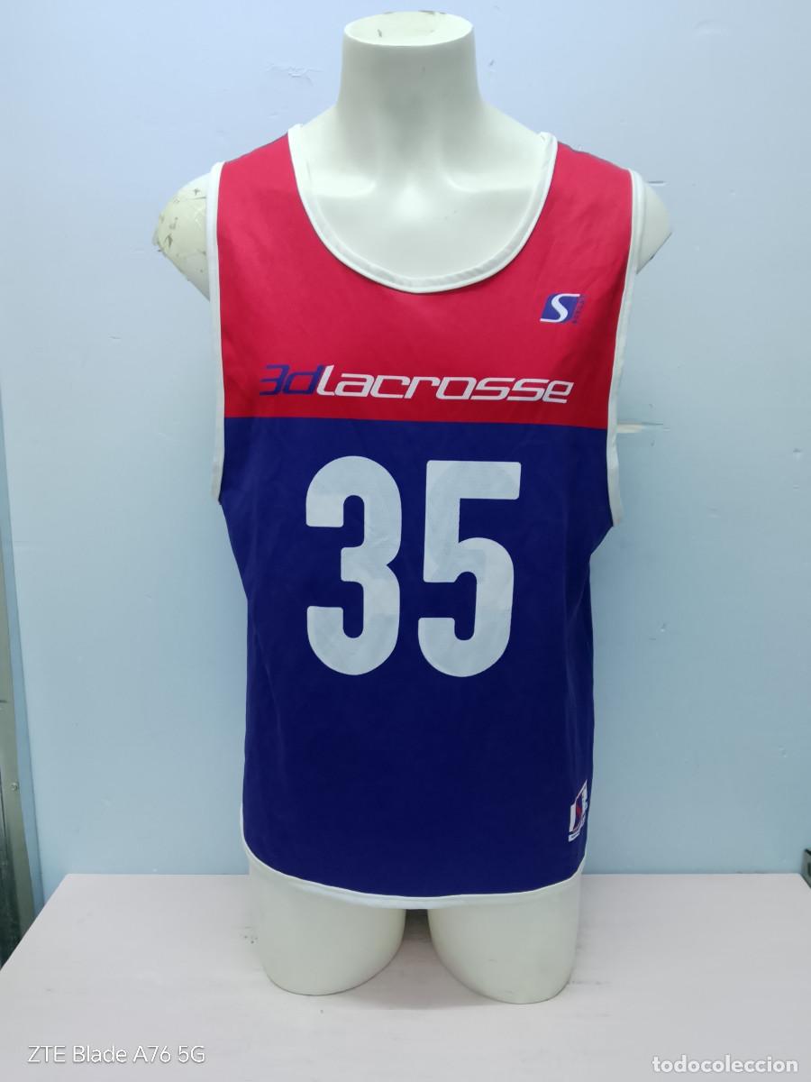 Coleccionismo deportivo: lacrosse Massachusetts New england shirt camiseta trikot L 54x75cts