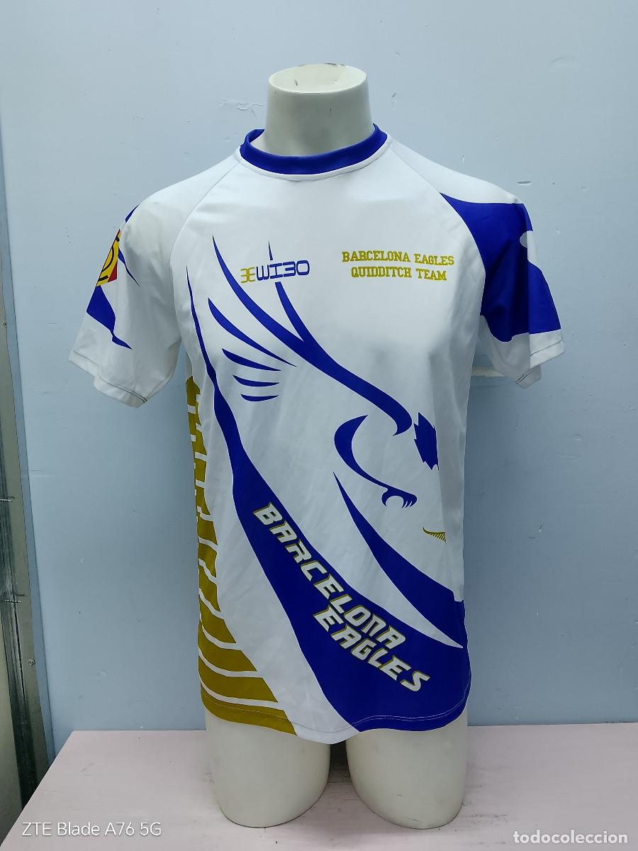 Coleccionismo deportivo: Barcelona Eagles Quidditch Team qu&aacute;dbol camiseta shirt S 54cts