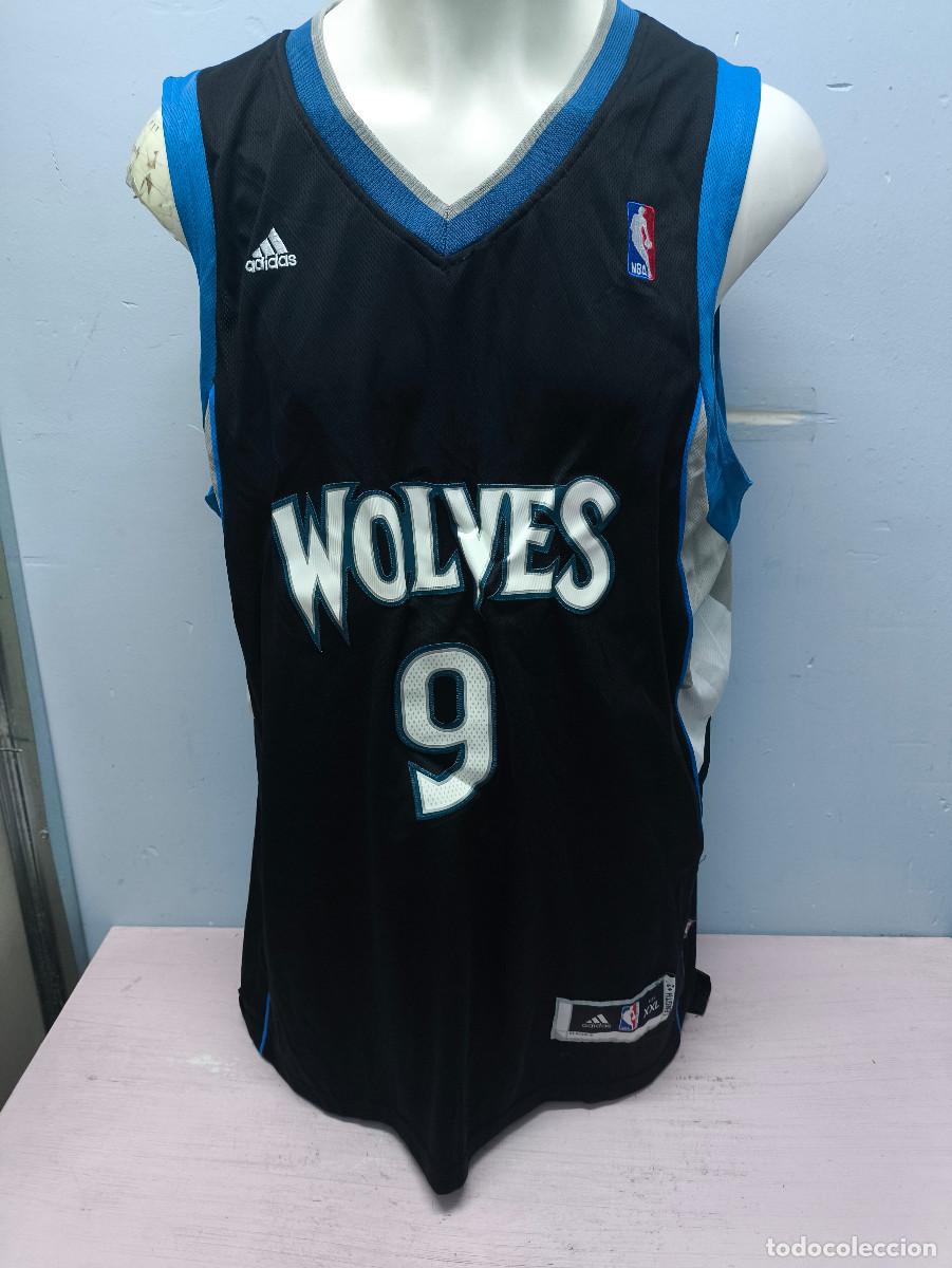Coleccionismo deportivo: Ricky Rubio Wolves NBA basketball basket shirt camiseta xxl 62x90cts