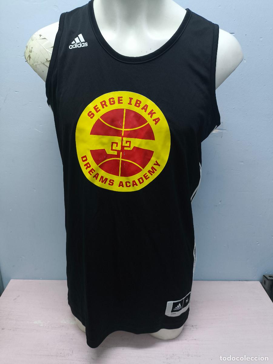 Coleccionismo deportivo: Ibaka Sergei Academy basketball basket shit camiseta M 54cts