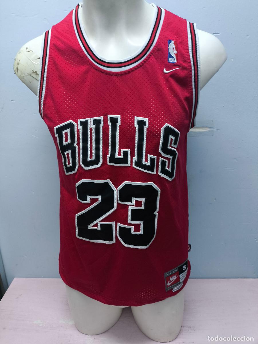 Coleccionismo deportivo: Michael Jordan Chicago Bulls basketball basket shirt camiseta s 52x76cts