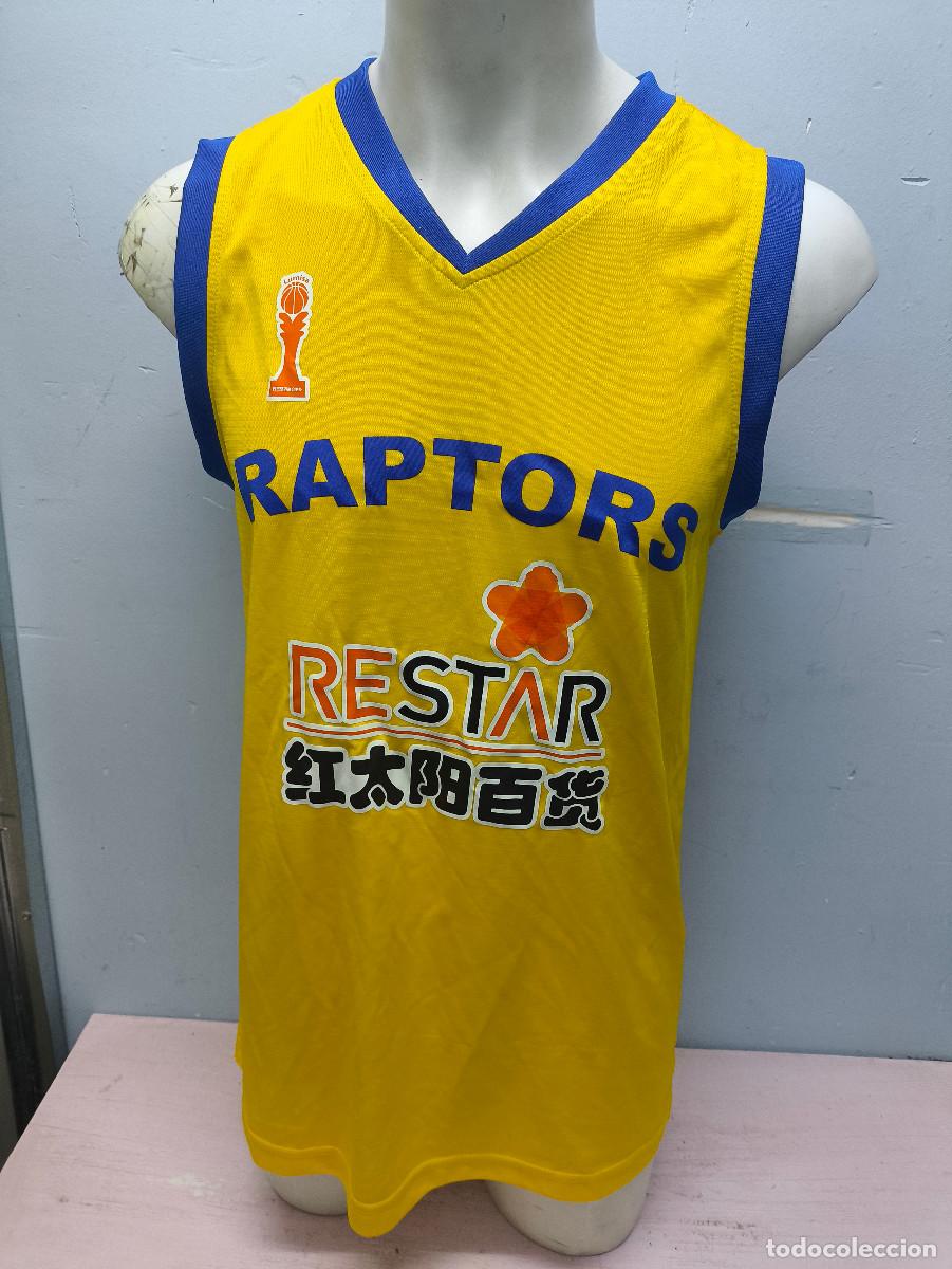 Coleccionismo deportivo: RESTAR Raptors China basketball shirt camiseta basket 49x80cts M