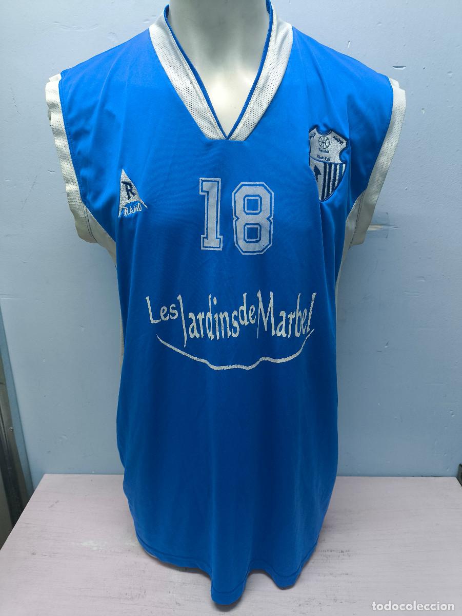 Coleccionismo deportivo: Ittihad Riadi Tanger Morocco Maroc camiseta basketball shirt xxl 64cts