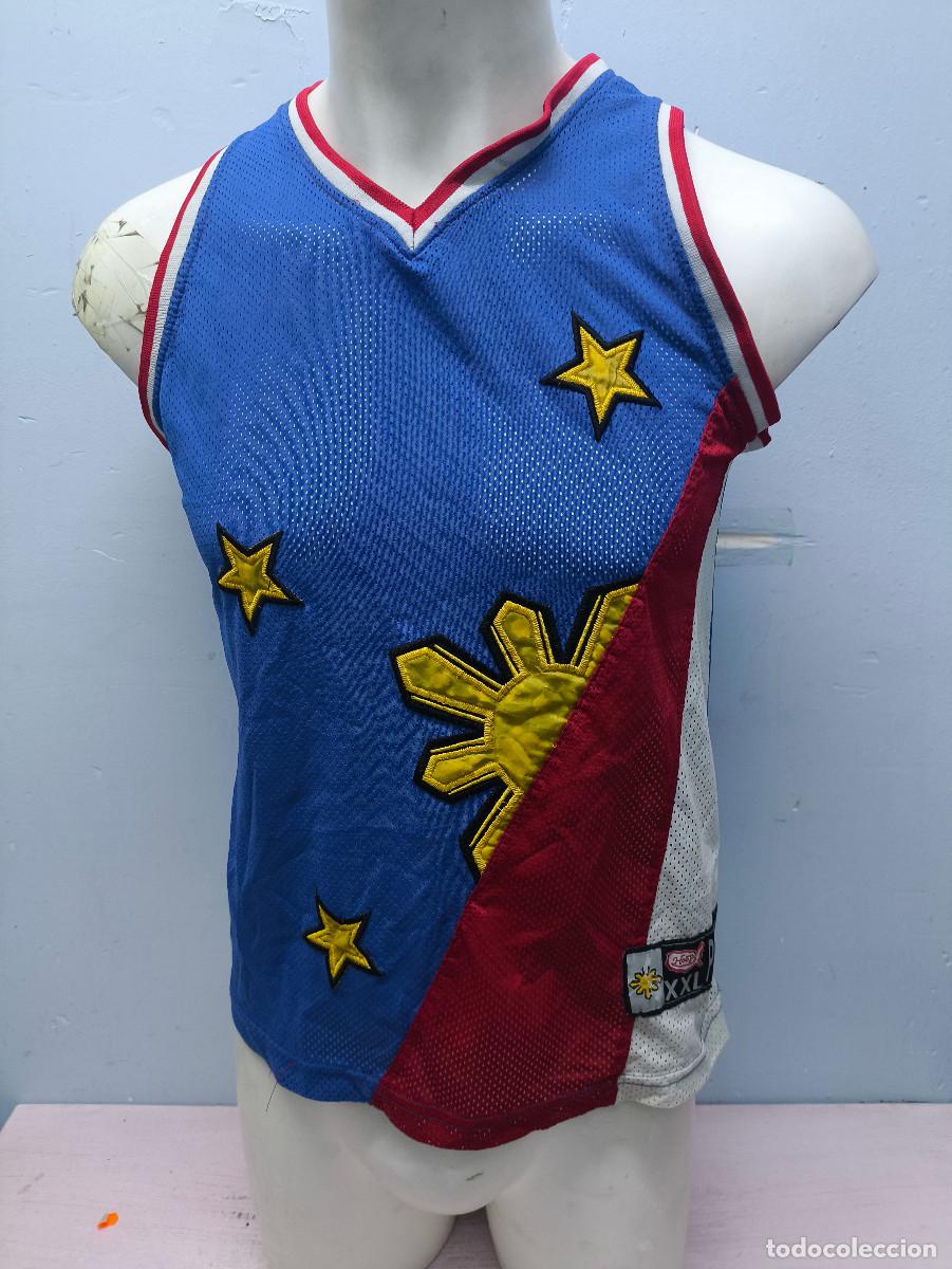 Coleccionismo deportivo: Philippines Filipinas basketball shirt camiseta basket 53x65cts